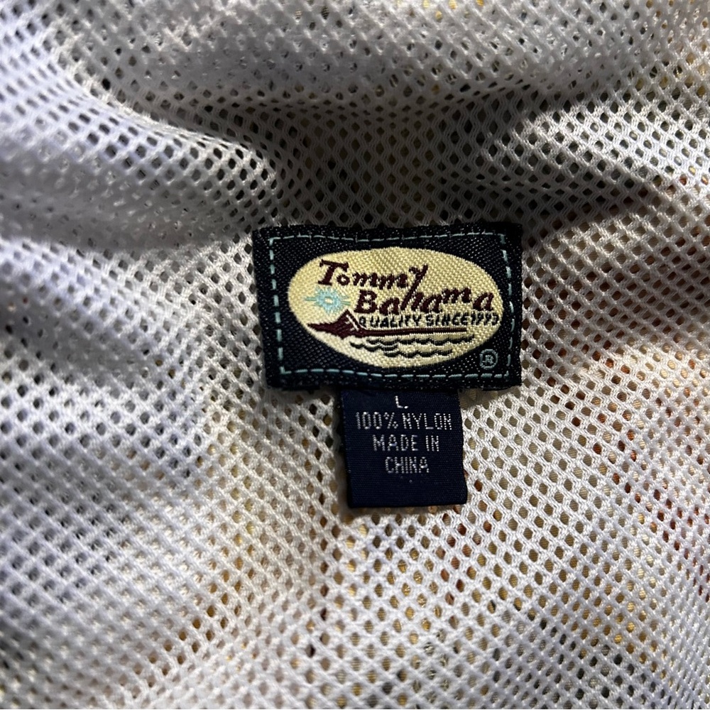 Tommy Bahama Men’s Swim Trunks Large Yellow Bongos Foliage - Picture 9 of 10